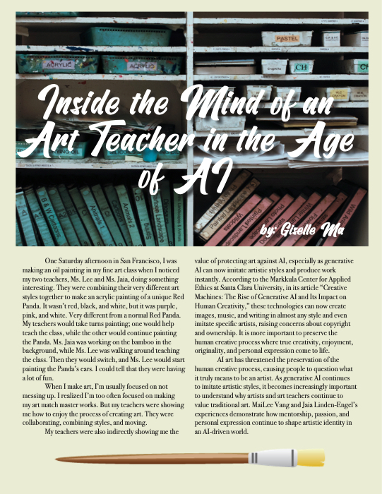 Article by Giselle Ma